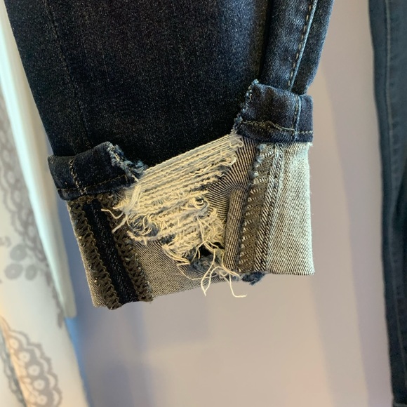 NWT Kancan high-rise super skinny distressed jeans, size 3/15 - Picture 3 of 16